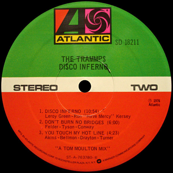 The Trammps : Disco Inferno (LP, Album, RI )