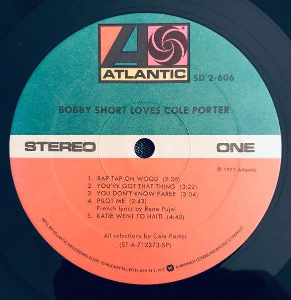 Bobby Short : Bobby Short Loves Cole Porter (2xLP, Album, RE, Spe)