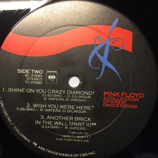 Pink Floyd : A Collection Of Great Dance Songs (LP, Comp, RP, Pit)