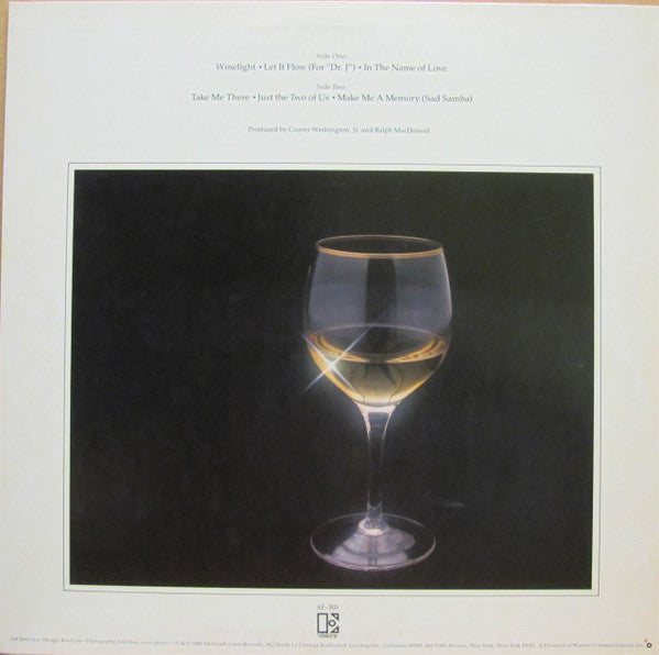 Grover Washington, Jr. : Winelight (LP, Album, SP )