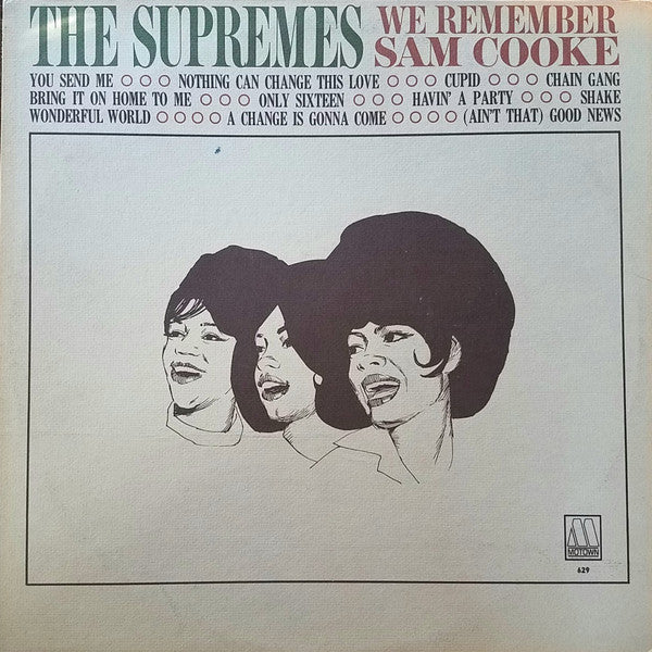 The Supremes : We Remember Sam Cooke (LP, Album, Mono, Ind)