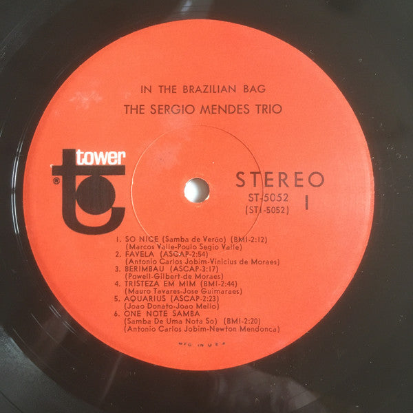 The Sergio Mendes Trio* : In The Brazilian Bag (LP, Album, RE, Scr)