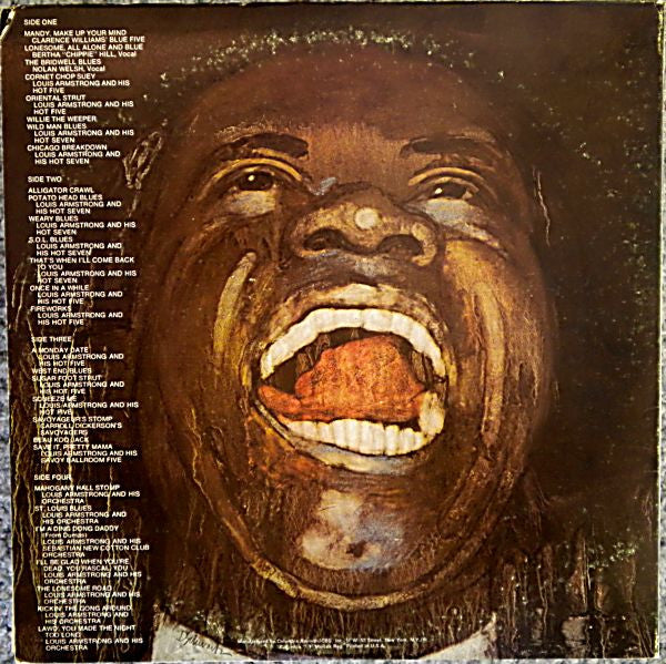Louis Armstrong : The Genius Of Louis Armstrong Volume 1: 1923-1933 (2xLP, Comp, Mono)
