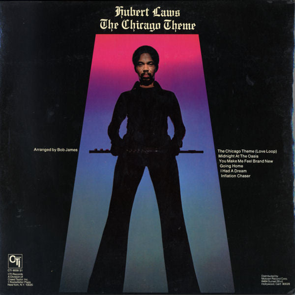 Hubert Laws : The Chicago Theme (LP, Album, Gat)