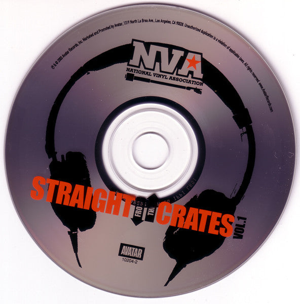 Various : National Vinyl Association: Straight From The Crates Vol. 1 (CD, Comp)