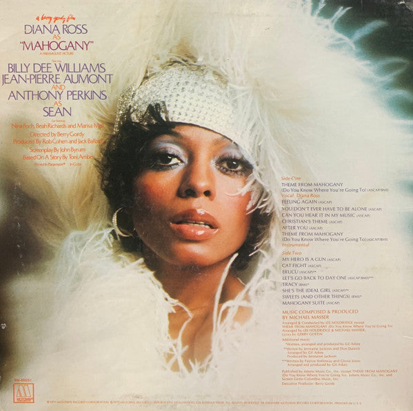 Michael Masser, Diana Ross : Mahogany (LP, Album, Hol)