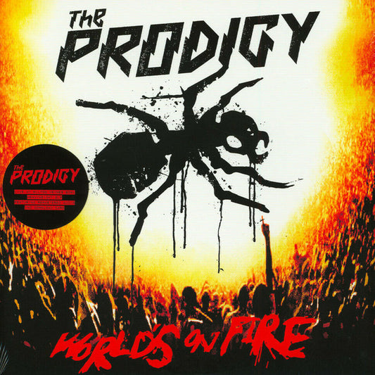 The Prodigy : World's On Fire (2xLP, Album, RE, RM, Gat)
