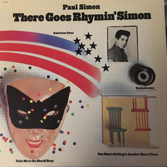 Paul Simon : There Goes Rhymin' Simon (LP, Album, Gat)