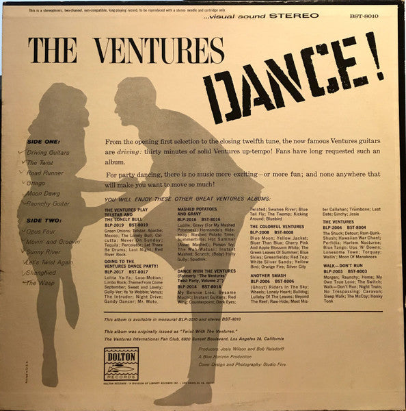 The Ventures : Dance! (LP, Album)
