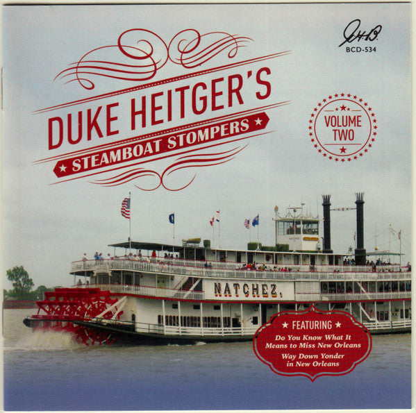 Duke Heitger's Steamboat Stompers : Duke Heitger's Steamboat Stompers Volume Two (CD, Album)
