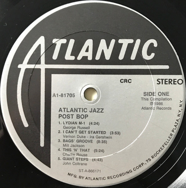 Various : Post Bop (LP, Comp, Club, CRC)