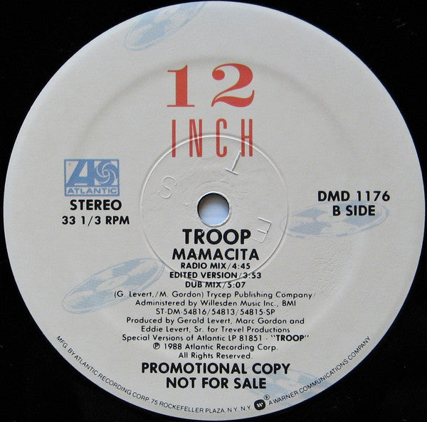 Troop (3) : Mamacita (12", Single, Promo)