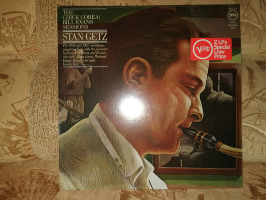 Stan Getz : The Chick Corea / Bill Evans Sessions (2xLP, Comp, RE, Gat)