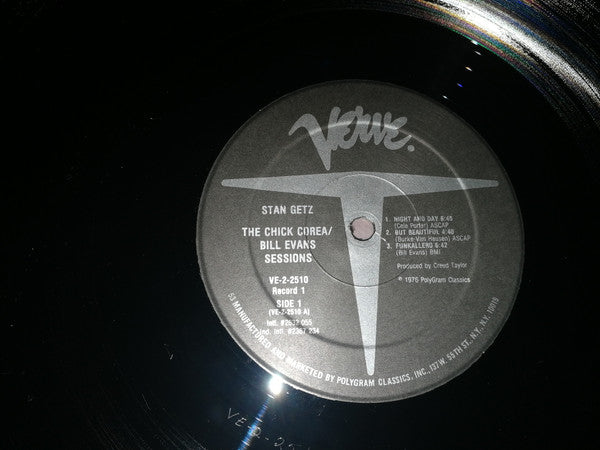Stan Getz : The Chick Corea / Bill Evans Sessions (2xLP, Comp, RE, Gat)