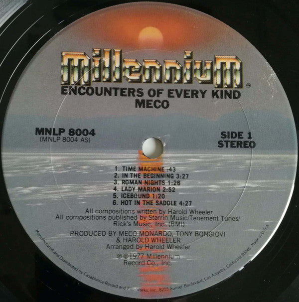 Meco* : Encounters Of Every Kind (LP, Album, Pit)