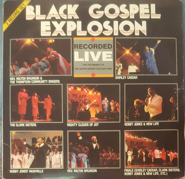 Various : Black Gospel Explosion (LP, Album)