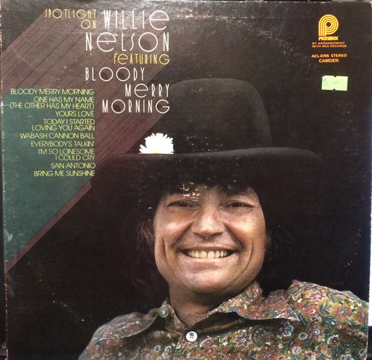 Willie Nelson : Spotlight On Willie Nelson (LP, Comp, RE, Kee)