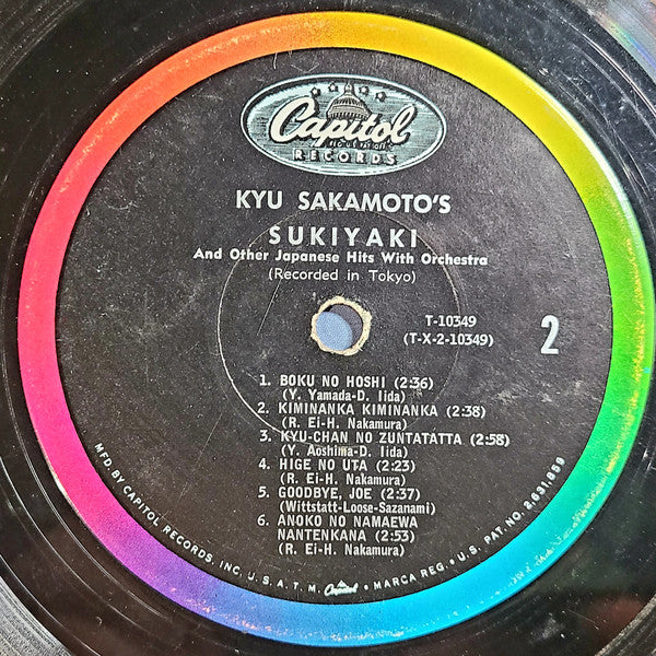 Kyu Sakamoto : Sukiyaki And Other Japanese Hits (LP, Comp, Mono, Los)