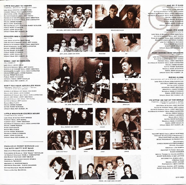Nitty Gritty Dirt Band : Will The Circle Be Unbroken (Volume Two) (2xLP, Album)