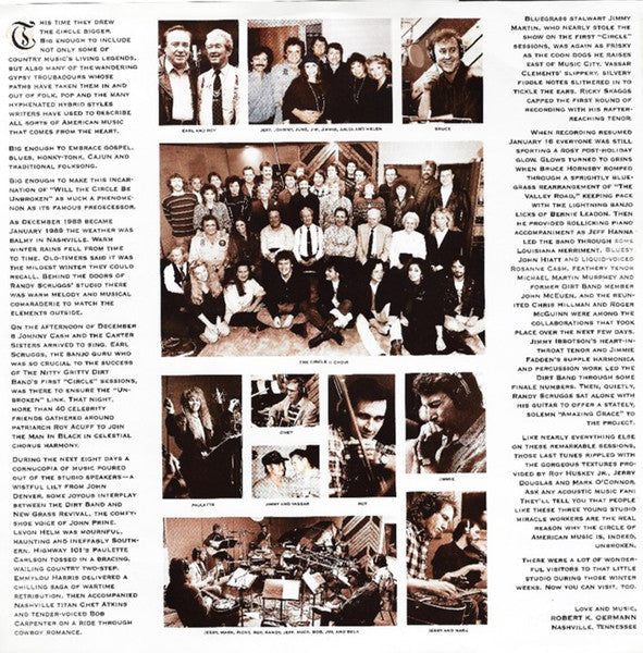 Nitty Gritty Dirt Band : Will The Circle Be Unbroken (Volume Two) (2xLP, Album)