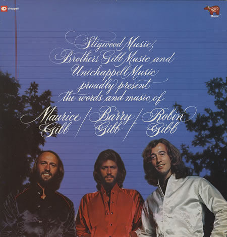 Bee Gees : The Words And Music Of Maurice Gibb / Barry Gibb / Robin Gibb (LP, Comp, Promo)