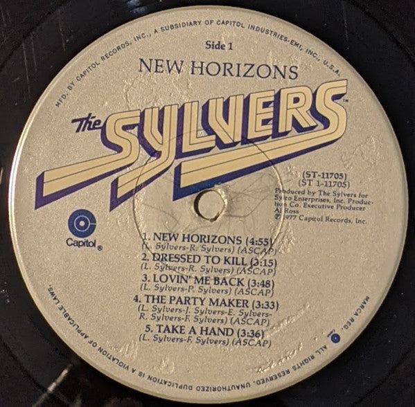 The Sylvers : New Horizons (LP, Album, Jac)