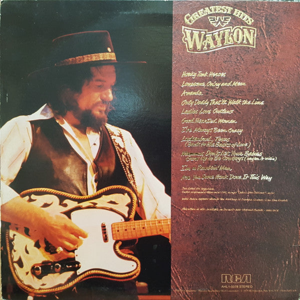 Waylon* : Greatest Hits (LP, Comp, Ind)