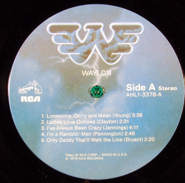 Waylon* : Greatest Hits (LP, Comp, Ind)
