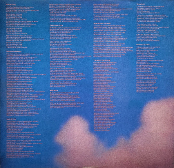 Dire Straits : Brothers In Arms (LP, Album, All)