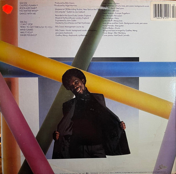 Billy Ocean : Inner Feelings (LP, Album)