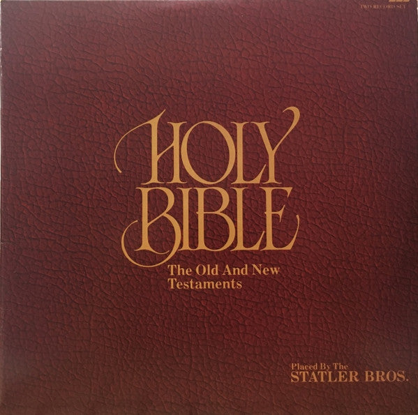 The Statler Brothers : Holy Bible: The Old And New Testaments (2xLP, Comp)