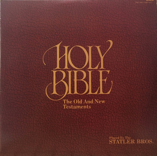 The Statler Brothers : Holy Bible: The Old And New Testaments (2xLP, Comp)