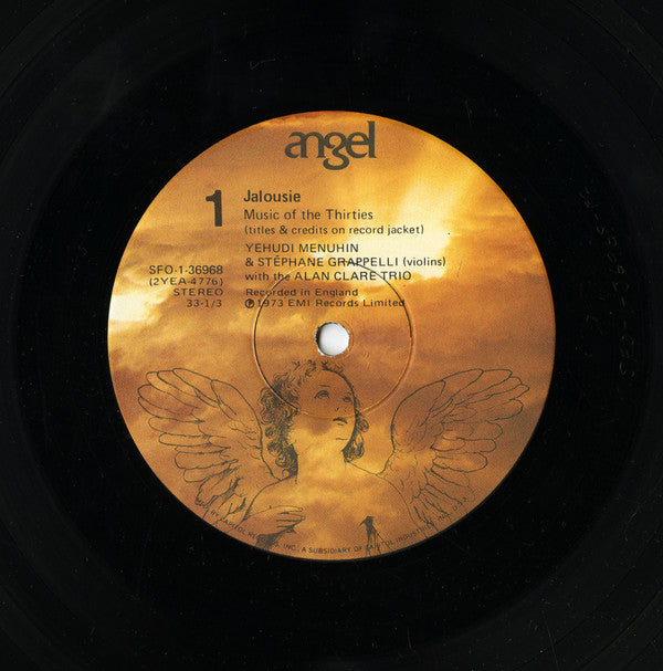 Yehudi Menuhin, Stephane Grappelli* & The Alan Clare Trio* : Jalousie (LP, Album, Win)
