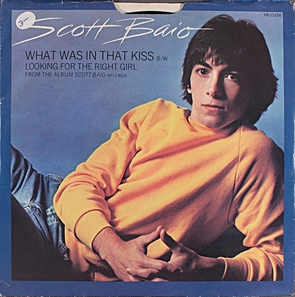 Scott Baio : What Was In That Kiss (7", Single)