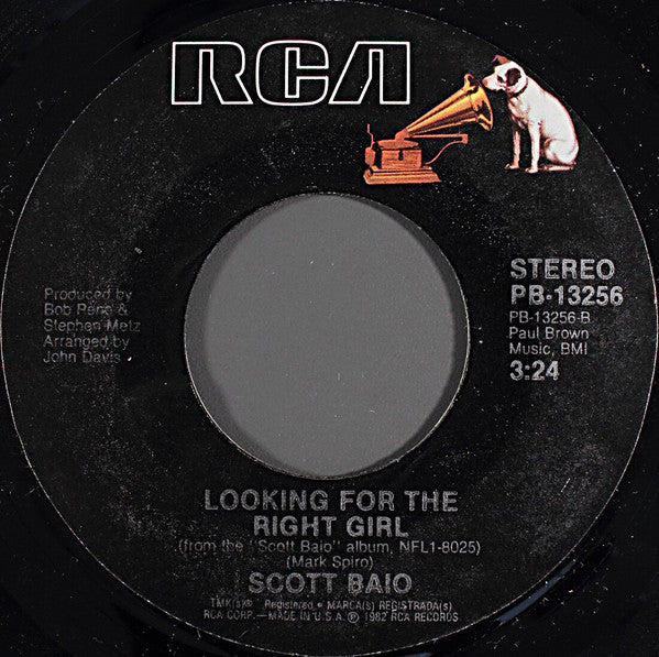 Scott Baio : What Was In That Kiss (7", Single)
