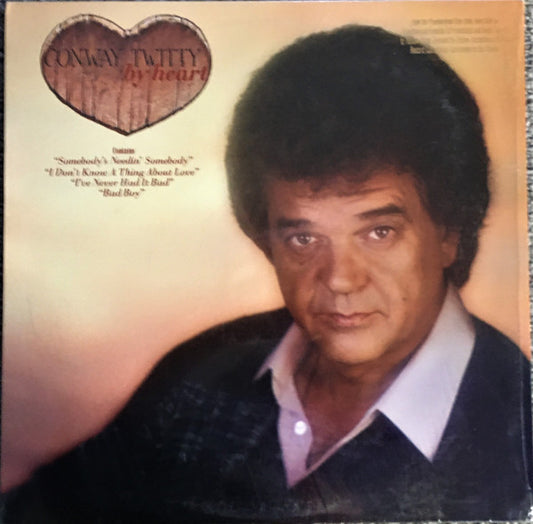 Conway Twitty : By Heart (LP, Album, All)