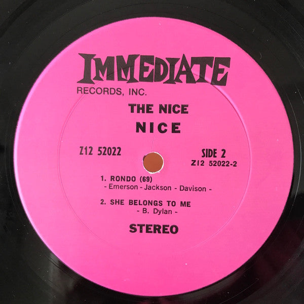 The Nice : Nice (LP, Album, Pit)