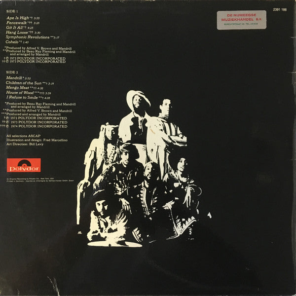 Mandrill : The Best Of (LP, Comp, Lam)