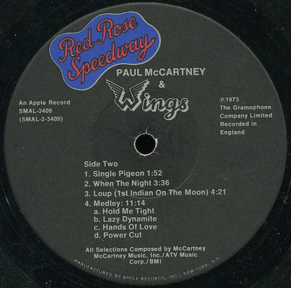 Paul McCartney & Wings* : Red Rose Speedway (LP, Album, Win)