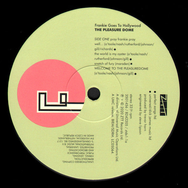 Frankie Goes To Hollywood : Welcome To The Pleasuredome (2xLP, Album, RE, 180)