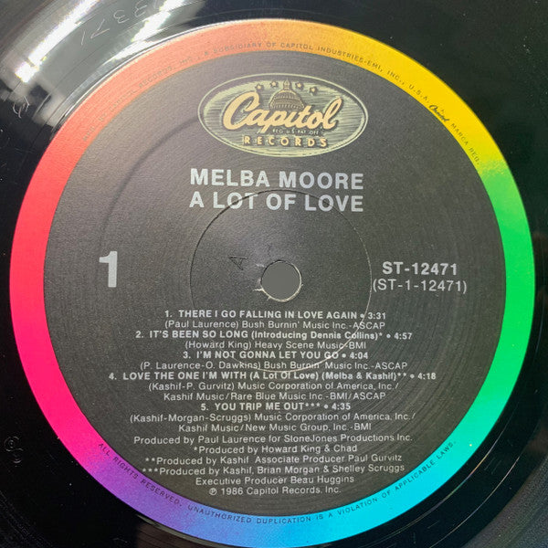 Melba Moore : A Lot Of Love (LP, Album, SRC)