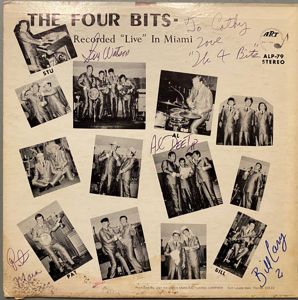 The Four Bits : Round Two - Recorded "Live" in Miami (LP, Album)