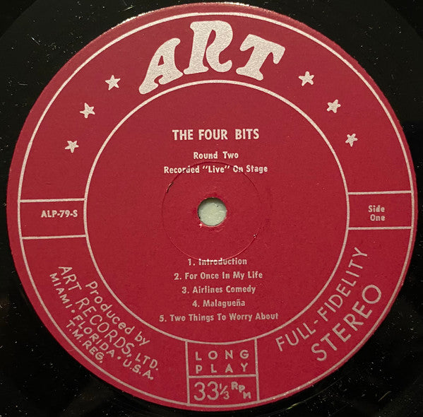 The Four Bits : Round Two - Recorded "Live" in Miami (LP, Album)