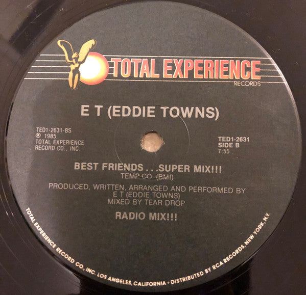 (ET) Eddie Towns* : Best Friends (12")