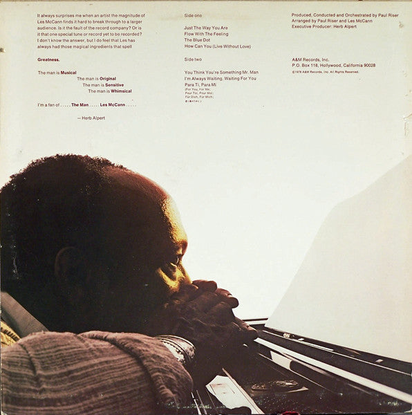 Les McCann : The Man (LP, Album, Ter)