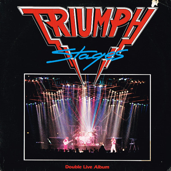 Triumph (2) : Stages (2xLP, Album, Gat)