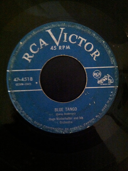 Hugo Winterhalter And His Orchestra* : Blue Tango / The Gypsy Trail (7")