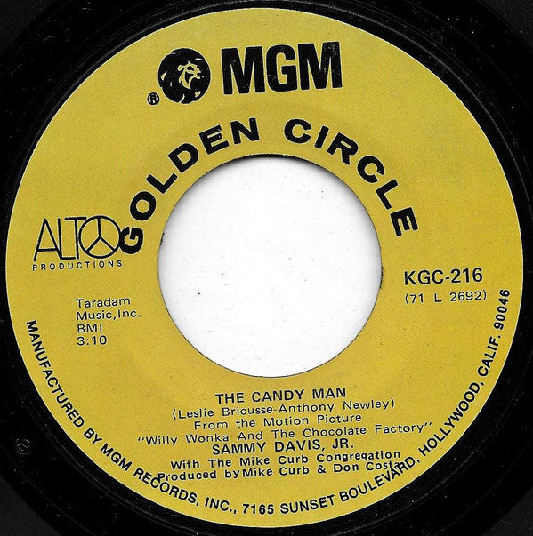 Sammy Davis Jr. : The Candy Man / The People Tree (7", Single)