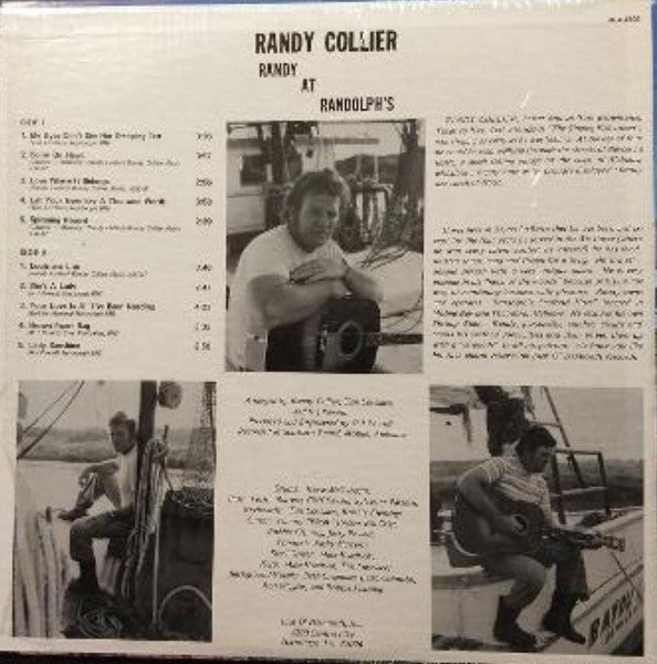 Randy Collier (2) : Randy At Randolphs (LP)