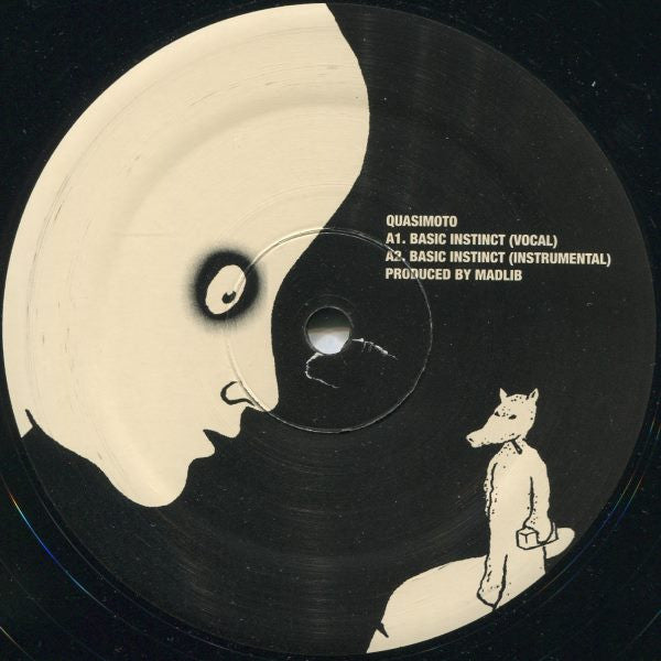 Quasimoto : Basic Instinct (12", Single, RE)